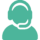 customer-service logo green customer-service logo green